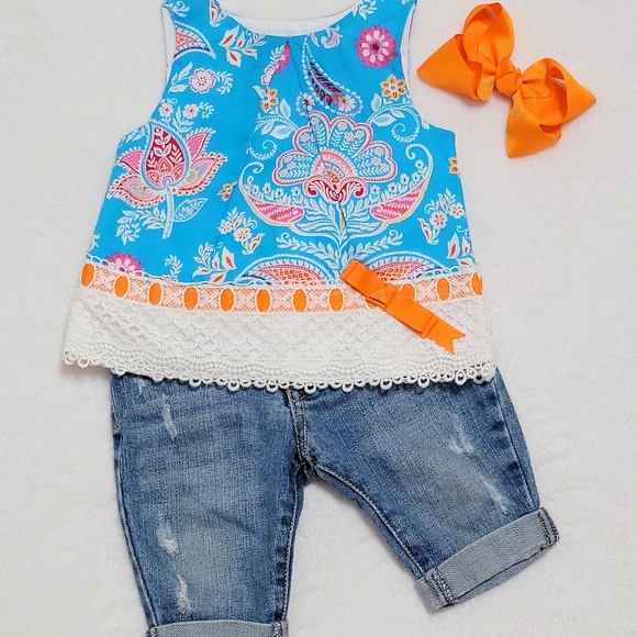 The Children's Place Other - Jean capri outfit